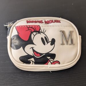 Minnie Mouse Cream and Red Coin Purse